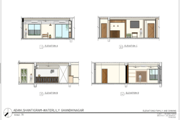 ADANI SHANTIGRAM_WATERLILY _ PRE.FAMILY AND DINNING ELEVATION