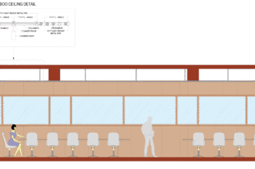 YANKI SIZZLERR_RESTAURANT_PARTITION WALL ELEVATION